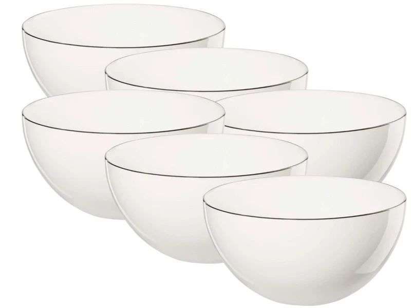 ASA Selection à table Schüssel ligne noire 0,5 l Set6