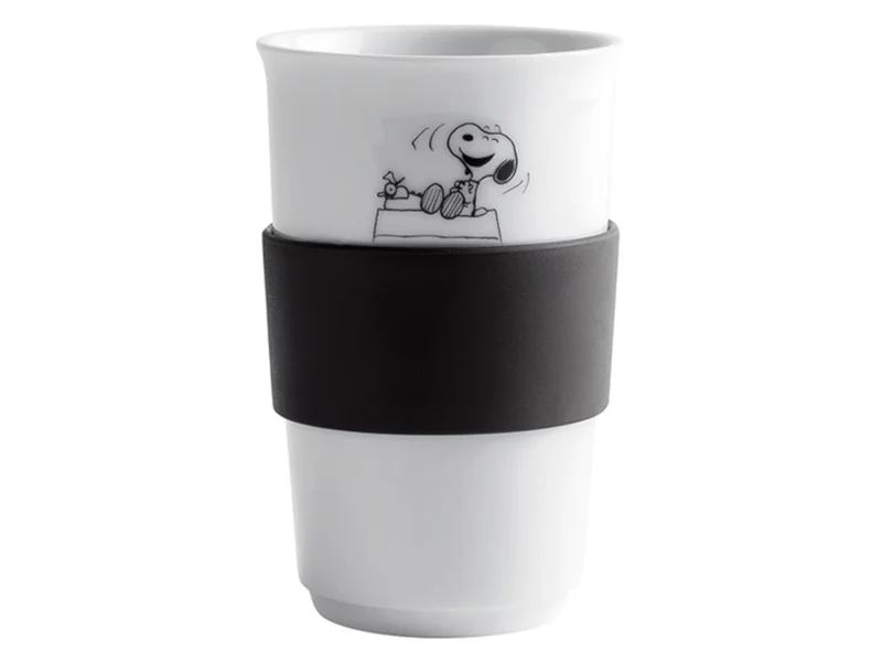 KAHLA Peanuts Joy Becher + Trinkdeckel + Banderole 0,4l