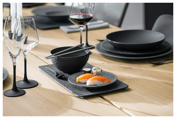 Villeroy & Boch Manufacture Rock Bol 14 cm Set4
