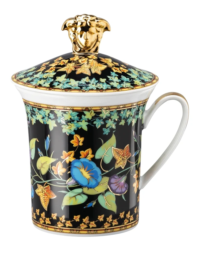 Versace Becher m.Dkl./30Y. Gold Ivy
