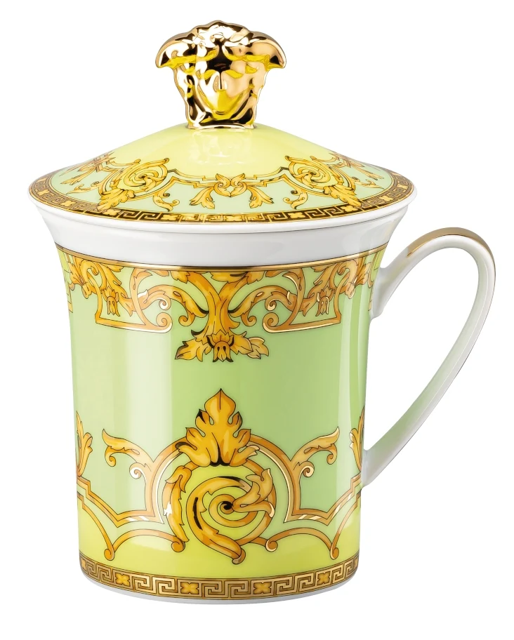 Versace Becher m.Dkl./30Y. Green Floralia