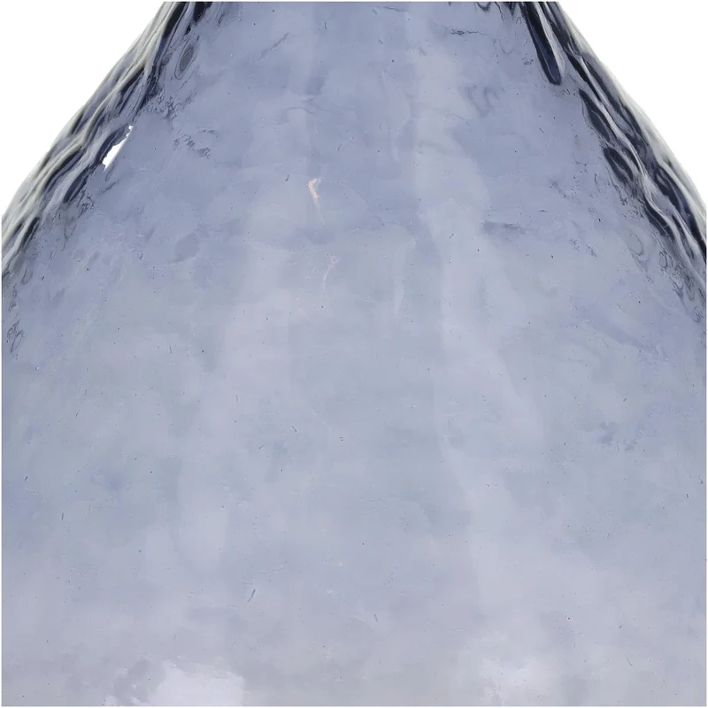 Vase aus Recyclingglas, Lila, 25x15x15cm