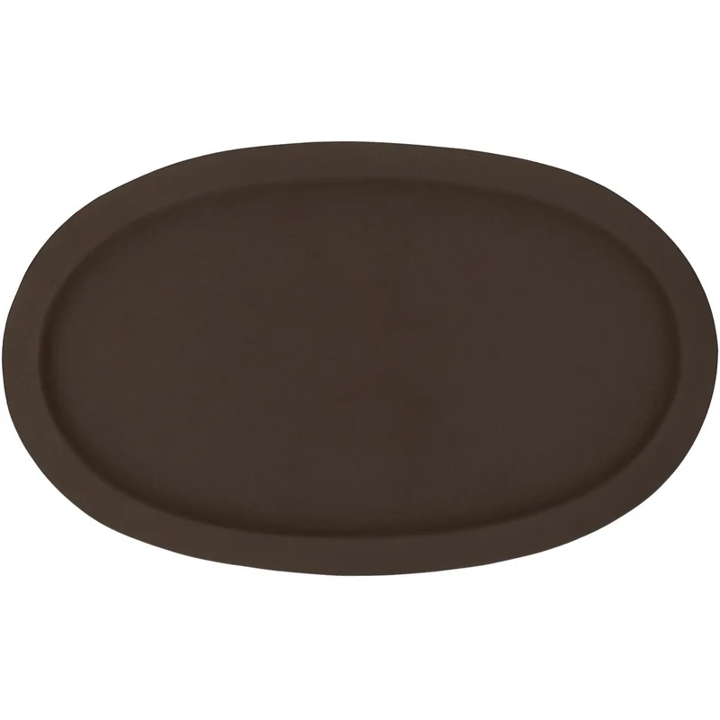 Metallplatte Braun 38x23x4cm