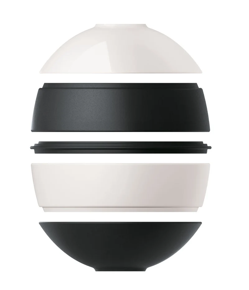 Villeroy & Boch Iconic La petite Boule black & white Ø14cm