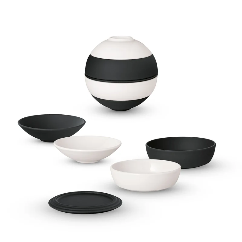 Villeroy & Boch Iconic La petite Boule black & white Ø14cm