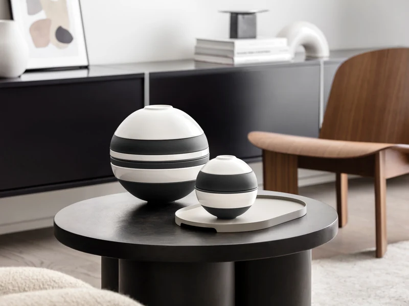 Villeroy & Boch Iconic La petite Boule black & white Ø14cm