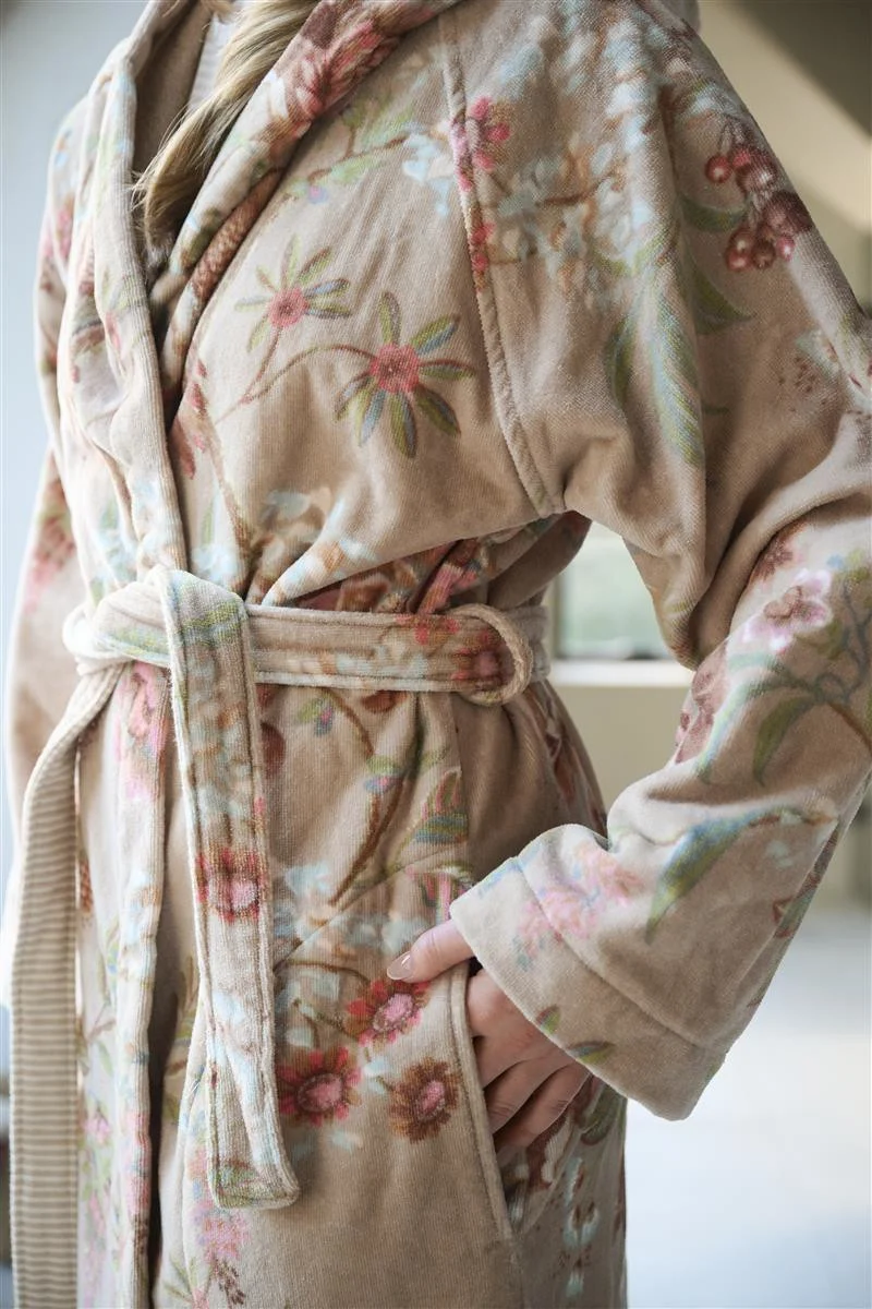 PIP STUDIO Secret Garden Bademantel khaki XL (1Stück)