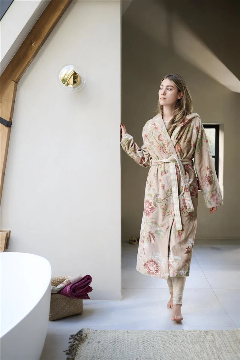 PIP STUDIO Secret Garden Bademantel khaki M (1Stück)