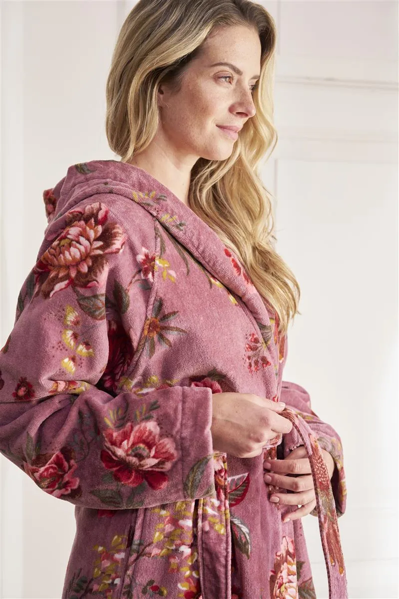 PIP STUDIO Secret Garden Bademantel mauve L (1Stück)
