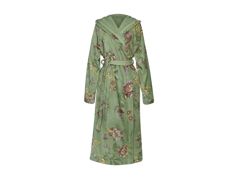 PIP STUDIO Secret Garden Bademantel green M (1Stück)