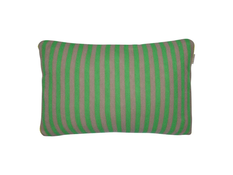 PIP STUDIO Bonsoir Stripe Kissen Cushion green 40x60cm (1Stück)