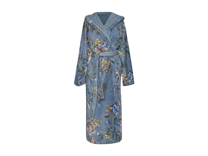 PIP STUDIO Secret Garden Bademantel blau XXL (1Stück)
