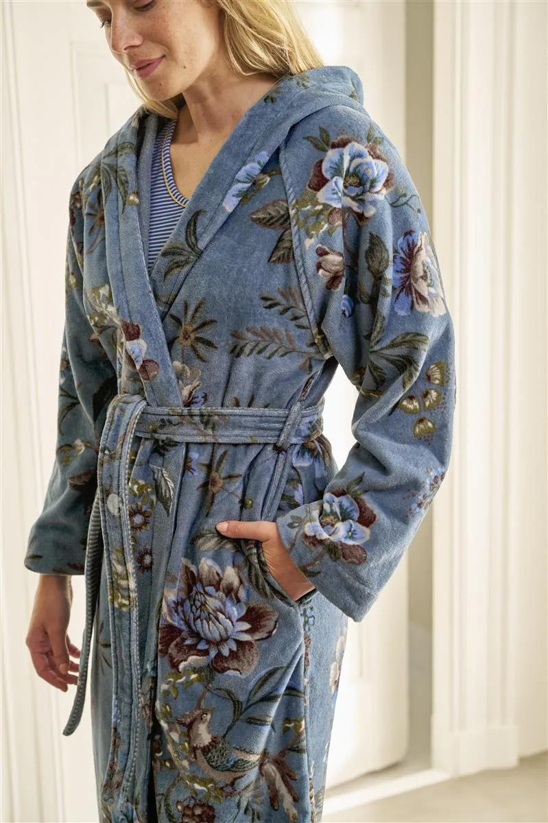 PIP STUDIO Secret Garden Bademantel blau XXL (1Stück)