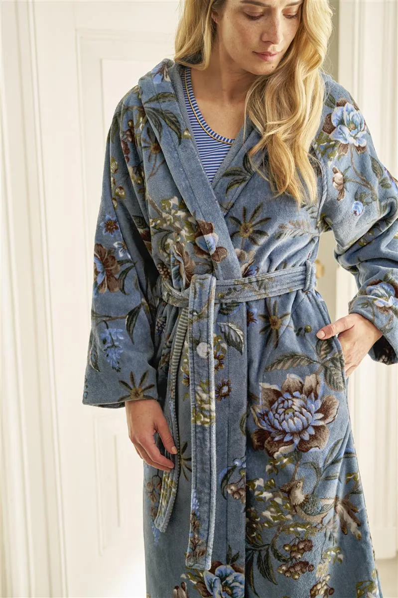 PIP STUDIO Secret Garden Bademantel blue S (1 Stück)