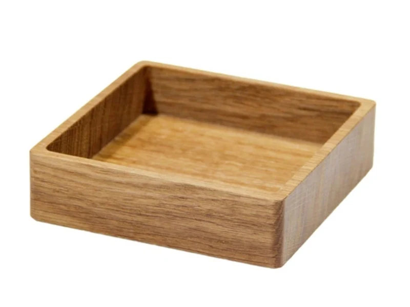 LIND DNA WOOD Box Square oak nature 11 x 11 cm
