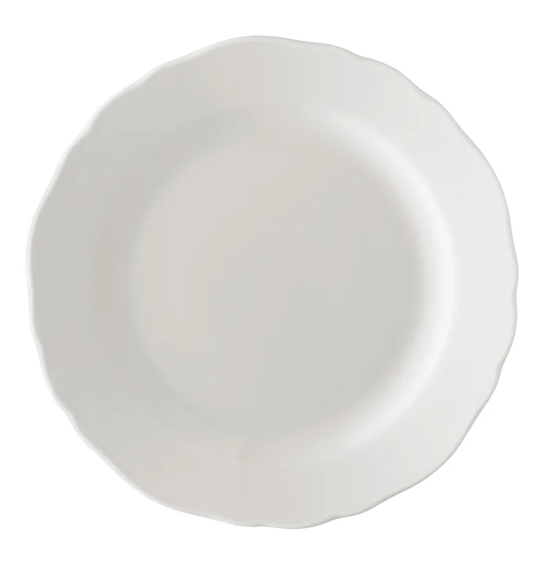 Hutschenreuther Maria Theresia Weiss Frühstücksteller 21 cm Fahne