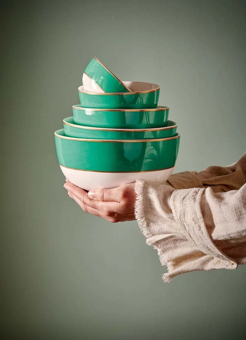 PIP STUDIO Chique Bowl gold-green 12,5 cm