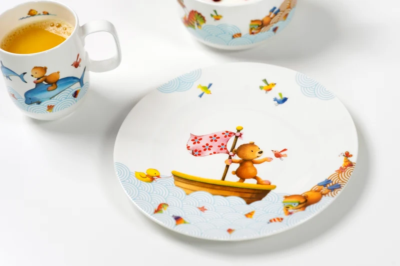 Villeroy & Boch Happy as a Bear Kinderteller flach 21,5 cm