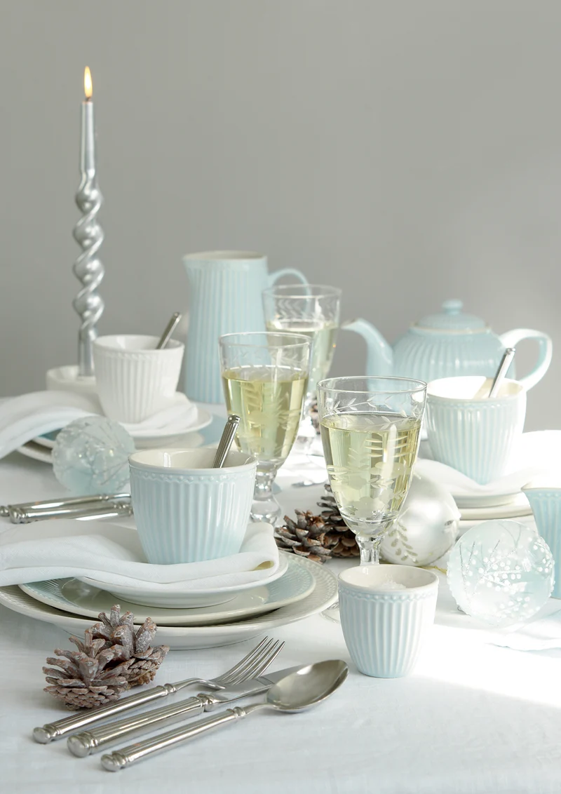 Greengate Alice Speiseteller pale blue 26,5 cm