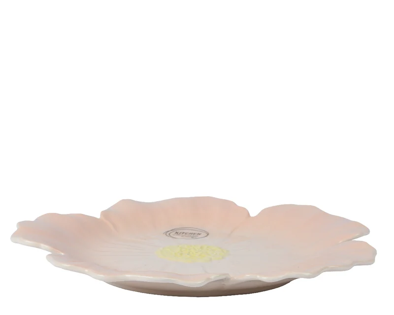 Essteller Dolomit rosa/farbig L.28cm x B.28cm x H.3cm