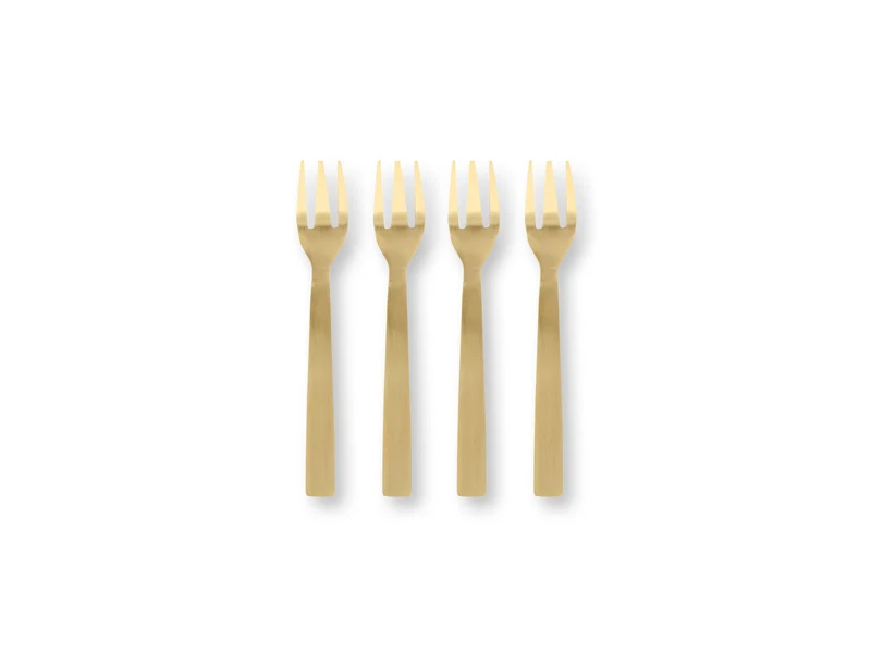 PIP STUDIO Berry Blues Kuchengabeln 14,5cm Set4