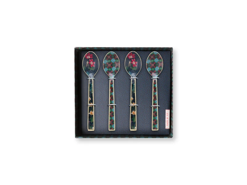 PIP STUDIO Berry Blues Kaffeelöffel 14,5cm Set4