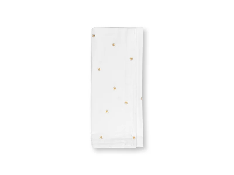 PIP STUDIO Dot Delight Tischdecke mit Stickerei Sterne gold 180x300cm