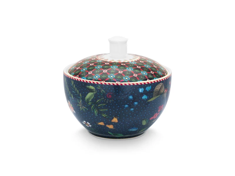 PIP STUDIO Berry Blues Zuckerdose blau 300ml