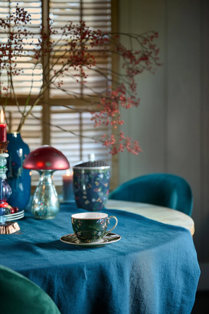 PIP STUDIO Berry Blues Kaffeetasse m.U. blau 280ml