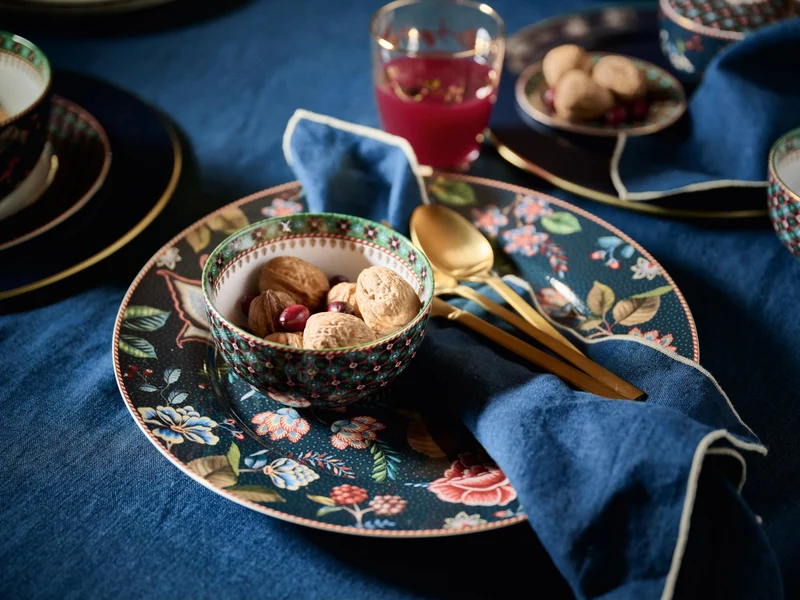 PIP STUDIO Berry Blues Bowl clover green 12cm