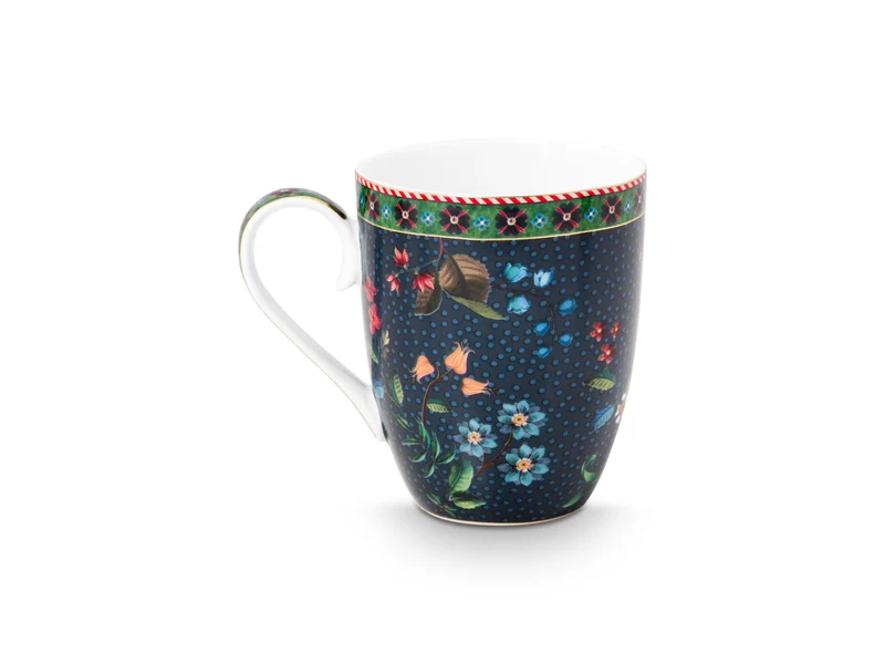 PIP STUDIO Berry Blues Henkelbecher blau 350ml