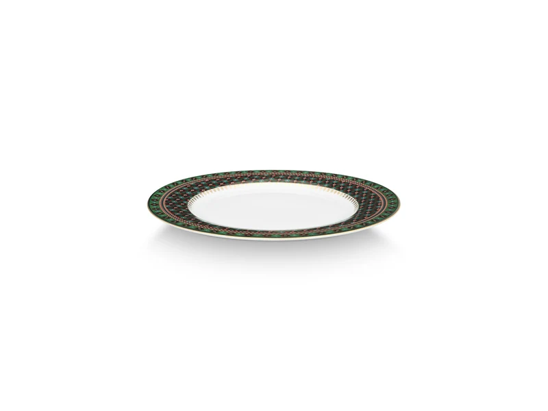 PIP STUDIO Berry Blues Speiseteller clover green 26,5cm