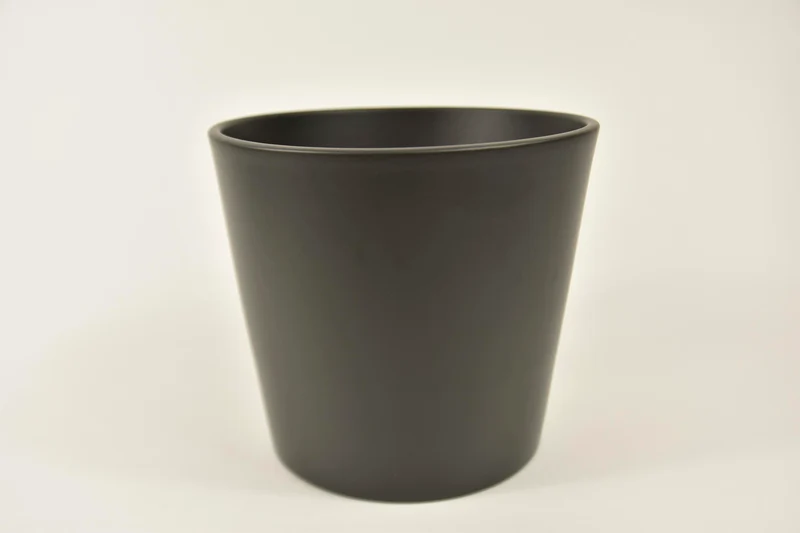 Konischer Topf anthrazit matt 17 cm Serie 440