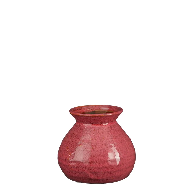 Dax Vase rosa - H14 x D16 cm