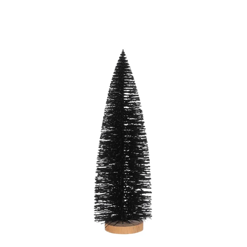 Baum schwarz - H40 x D12 cm