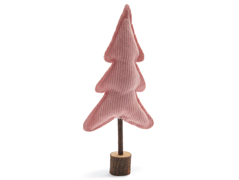 Stoffbaum auf Ständer 14x35cm rosa