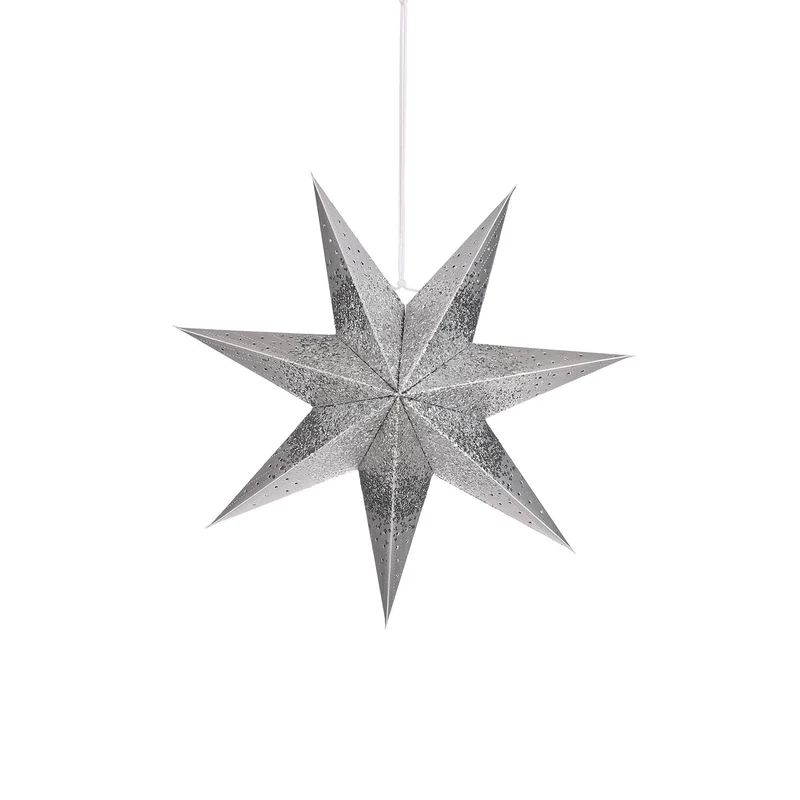 Sternanhänger Silber - H16 x D45 cm