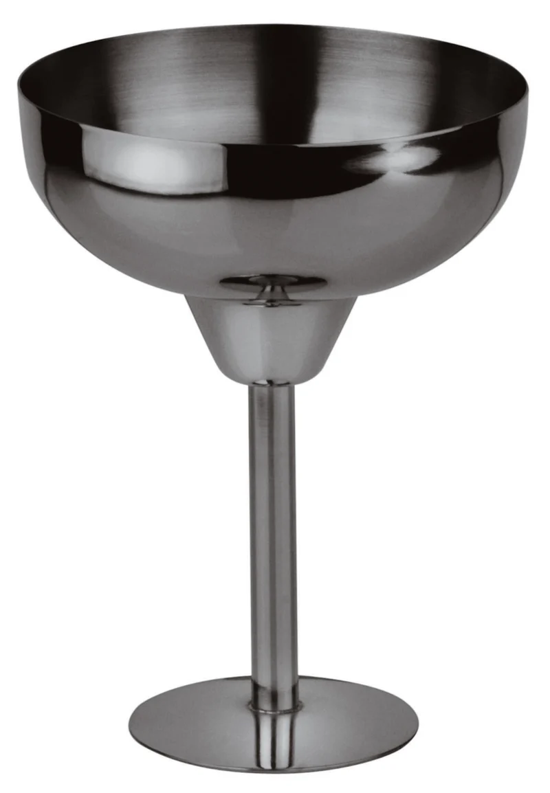 Paderno Bar Utensils Margarita/Cocktailglas schwarz 0,22 l