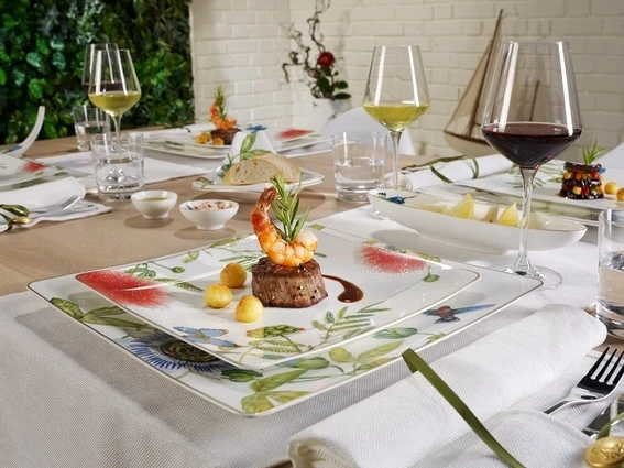 Villeroy & Boch Amazonia Gourmetteller 35 x 35 cm