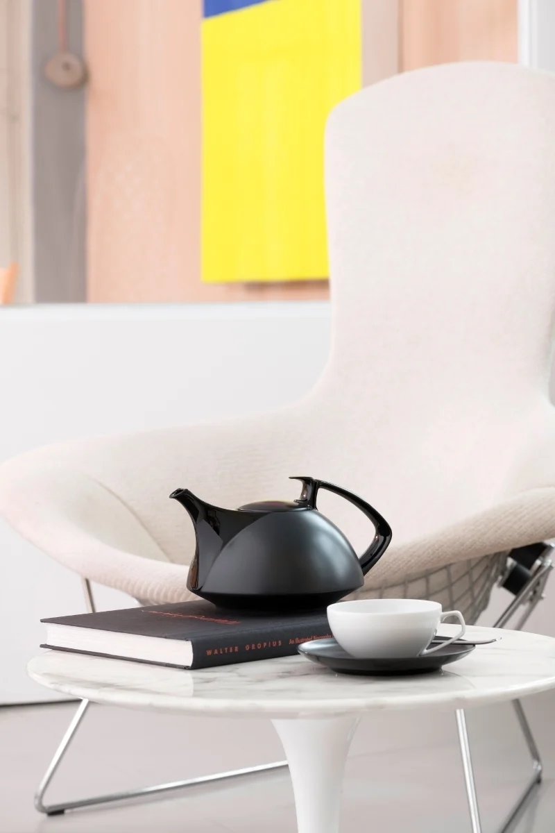 Rosenthal TAC Gropius Black Zuckerdose 6 P. Dkl.