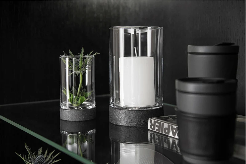 Villeroy & Boch Manufacture Rock Home Windlicht M 20 cm
