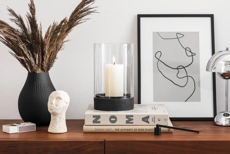 Villeroy & Boch Manufacture Rock Home Windlicht M 20 cm