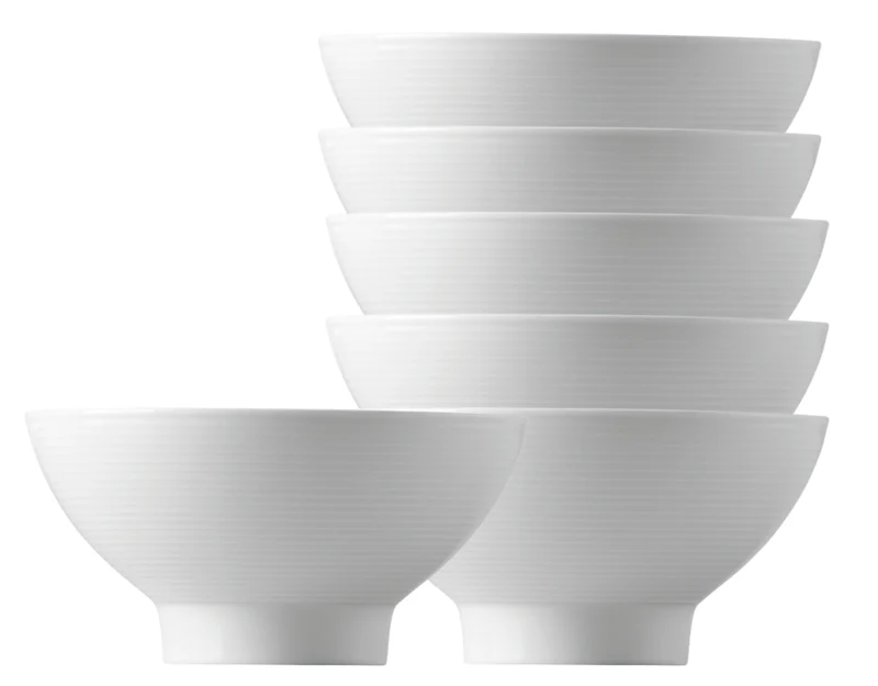 Thomas Trend Weiss Schale 12 cm Set6