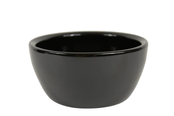 Schale Boule schwarz glänzend 19cm
