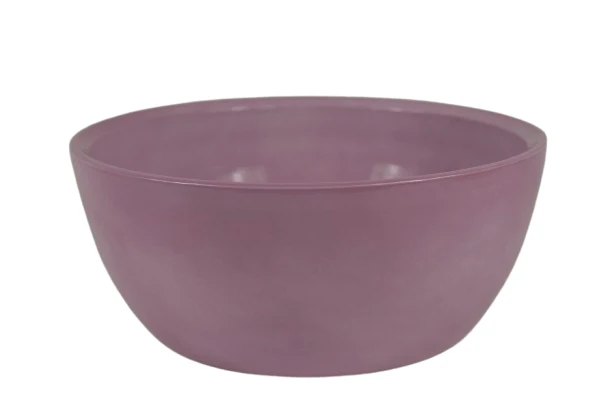 Schale Boule altrosa glänzend 27cm