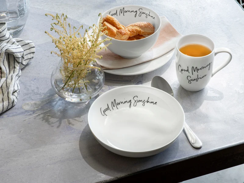 Villeroy & Boch Statement Schale flach Good morning Sunshine 18,5cm