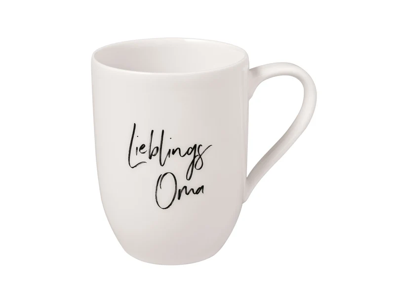 Villeroy & Boch Statement Henkelbecher Lieblingsoma 0,29l Set 2tlg