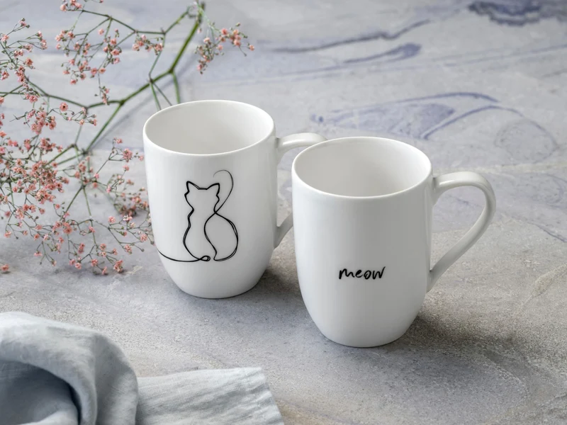 Villeroy & Boch Statement Cat Henkelbecher 0,29l Set 2tlg