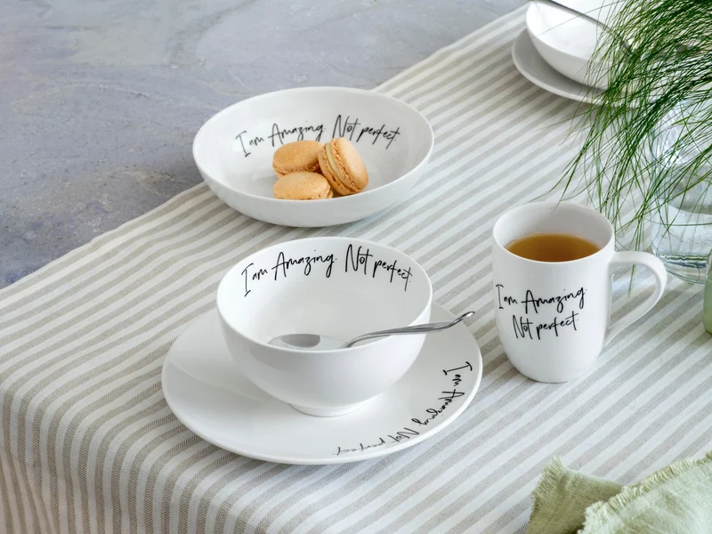 Villeroy & Boch Statement Schale flach Amazing not perfect 18,5cm