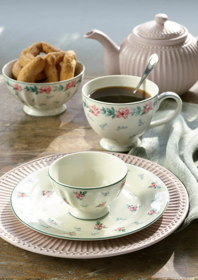 Greengate Jalia Speiseteller white 25,6cm